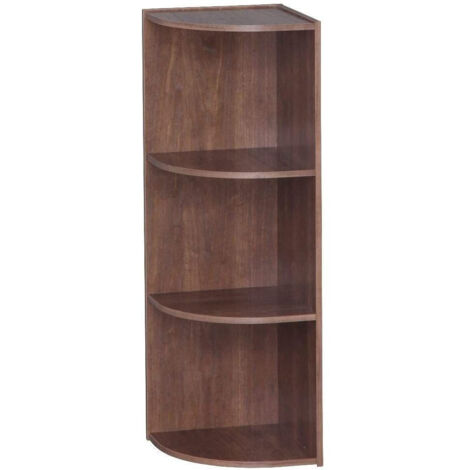 Iris Ohyama – Étagère bibliothèque en bois 3 cases – Dimensions L29 x P28.8 x H88.1 cm – Capacité 24 kg – Montage rapide et simple