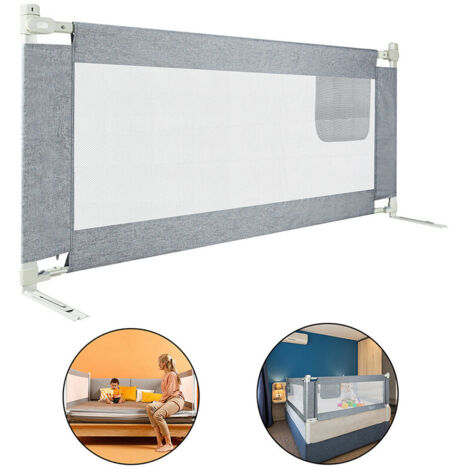 AUFUN Barrière de lit pour enfant - Avec fonction de levage et de protection contre les chutes -Innovant - Convient pour différents types --180 cm