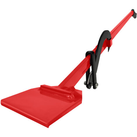AUFUN Ascenseur forestier professionnel avec crochet pivotant Charge maximale 250 kg Lève-bûches (130 cm, Rouge) (1/5)