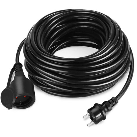 AUFUN Câble d'extension 20m avec capuchon de protection extérieur