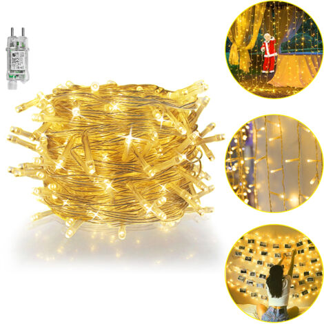 AUFUN Guirlande Rideau Lumineuse 3x3m 300 LEDs 8 Leuchtmodi (1/5)