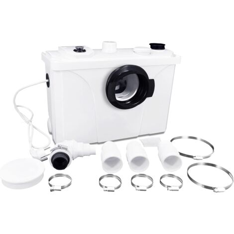 Pompe à matières fécales 700W Pompes pour eaux usées Pompes à eau avec filtre à charbon pour WC Douche Lavabo Pompe domestique NAIZY