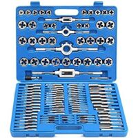 Taraud Kit de taraudage 110 pièces Kit de taraudage Taraudage Foret Set d'outils (110 pièces) NAIZY