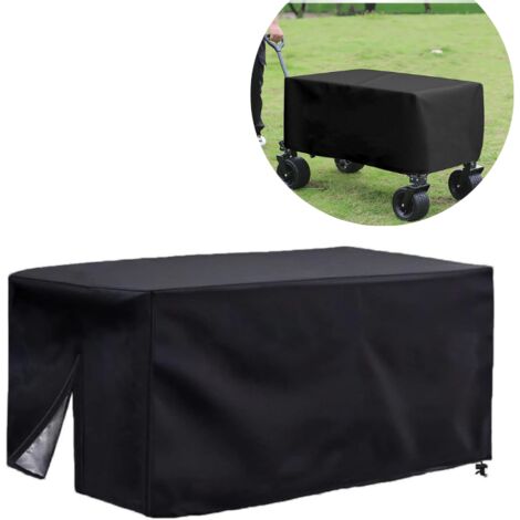 Schutzhülle für Transportwagen - Schutzhülle für Gartenwagen - Wasserdicht - UV-beständig - Staubdicht - 210D Oxford-Gewebe - Für Gartenwagen (Nicht Campingwagen) (1/4)