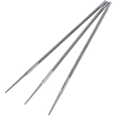 3er-Pack runde Kettensägefeilen, 4,8 mm, Kettensägefeile (4 mm/4,8 mm/5,5 mm optional) (4,8 mm) (1/4)