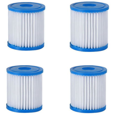 4-teiliges Filterelement für 1x-300 Poolreiniger, Poolfilterpumpe, Filterelement, waschbares und austauschbares Filterelement