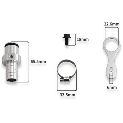 Ersatz-Kühlmittel-Bypass-Schlauchadapter für 2009–2019 RAM EGR (1/4)