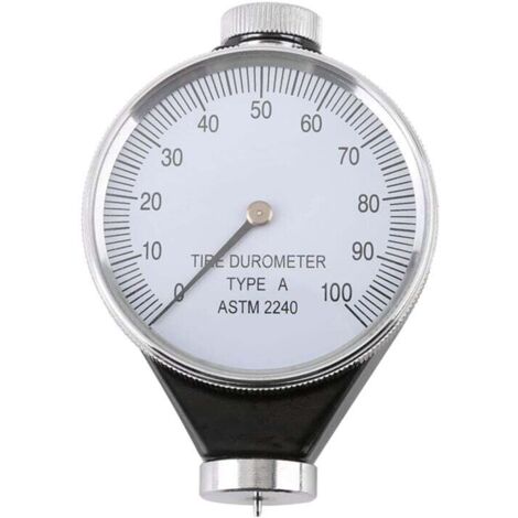 Durometer-Härteprüfer für Reifen, Gummi, Glas, Harz, Leder, Modell A/O/D, Zifferblatt 0–100 (Modell A) (1/4)