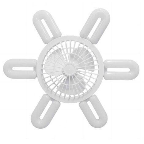 Deckenventilatoren mit Licht, Deckenventilatorbirne E27, Ventilatorlampe E27, Deckenventilator mit Licht und Fernbedienung, leiser Deckenventilator mit 60-W-LED-Lampe