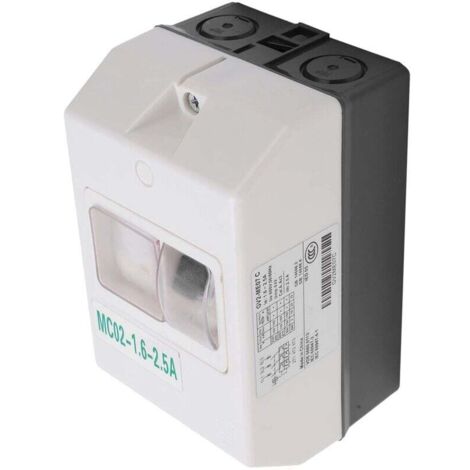 Wasserdichter Motorschutzschalter Leistungsschalter MC02‑1.6‑2.5A 50/60Hz 220V/380V (1/4)