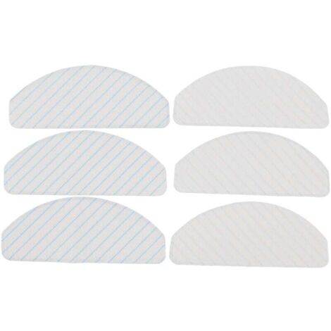 Mikrofaser-Mopp für Yeedi 2pro, 6er-Pack Mikrofaser-Ersatz-Mopppads für Staubsauger, wiederverwendbar und waschbar, unverzichtbares Staubsaugerzubehör für Yeedi 2pro (1/4)