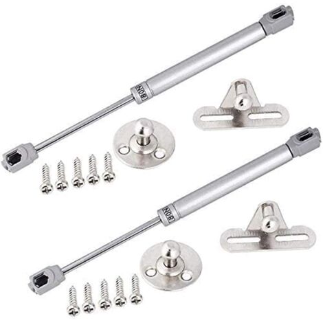 Hydraulische Gasdruckfedern zum Anheben von Schranktüren, Küchenmöbeln, Scharnierdämpfer, 80 N/8 kg, 270 mm, 2er-Pack