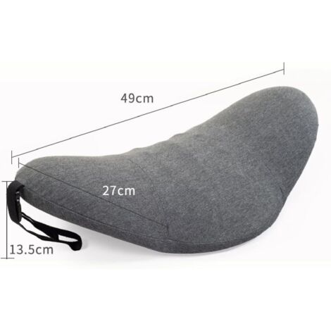 EPROICKS Lumbar Pillow, Lumbar Pillow Bed, Lumbar Cushion Office Chair for Car, Sofa, Bed Lumbar Support Cushion (Black EPROICKS Lumbar Pillow, Lumbar Pillow Bed, Lumbar Cushion Office Chair for Car, Sofa, Bed Lumbar Support Cushion (Black