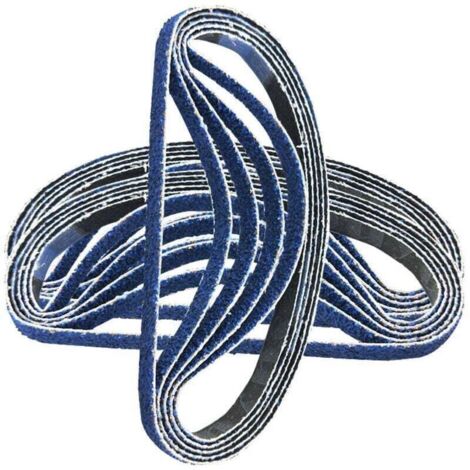 13x457 Mm Schleifband Linnkyfloa 60 Schleifbänder 13x457 Mm – Körnungen 40–240, Passend Für Powerfeilen BD280, BD282E, BD290, KA290 & Co