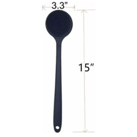 Rückenbürste Mit Langem Griff Zum Duschen – Kinder-Badebürste, Tierdesign, Aus Weichem ABS/PP