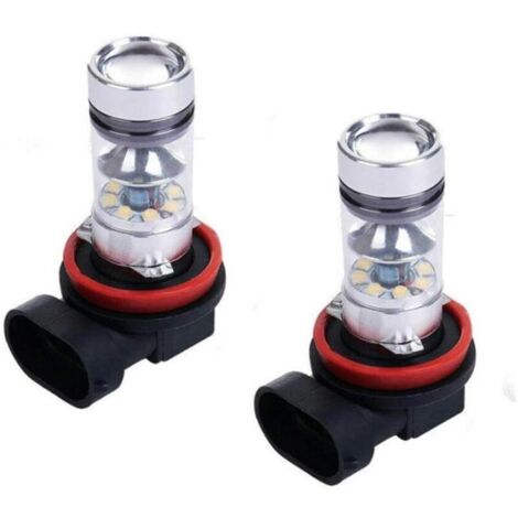 2 Stück H8/H9/H11/H16 15 W LED-Autolampen Nebelscheinwerfer/Scheinwerferlampen für Fahrzeuge Superhelles eisblaues Licht