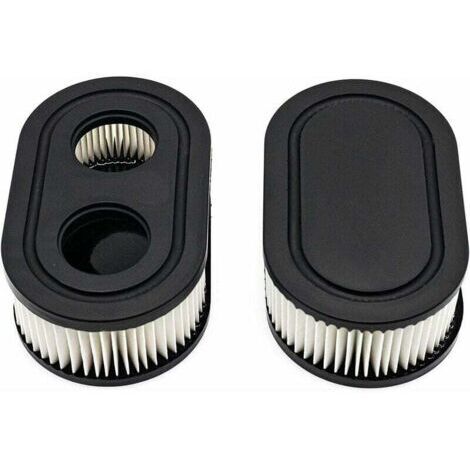 Set mit 2 Rasenmäherfiltern, Ersatzteile, Rasenmäher-Luftfilter, Motorluftfilter, Rasenmäherzubehör