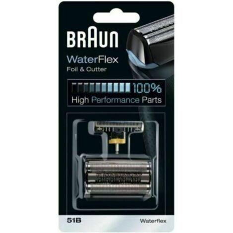 Scherkopf Braun 51B WaterFlex Wasserdicht für nahezu schmerzfreies Rasieren-Kompatibles Produkt