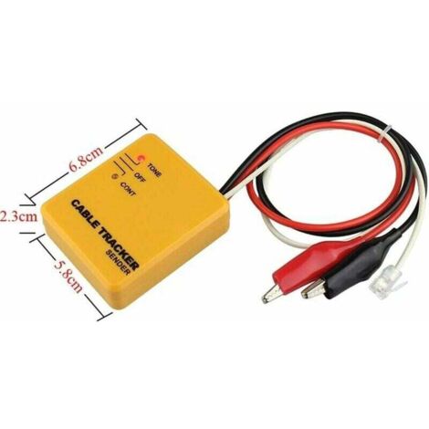 Tester per Cavi RJ11 RJ45 Wire Tracker Cable Toner Ethernet LAN Network Cable per Cavi Telefonici, Internet, Dati e di Comunicazione Tester per Cavi RJ11 RJ45 Wire Tracker Cable Toner Ethernet LAN Network Cable per Cavi Telefonici, Internet, Dati e di Comunicazione