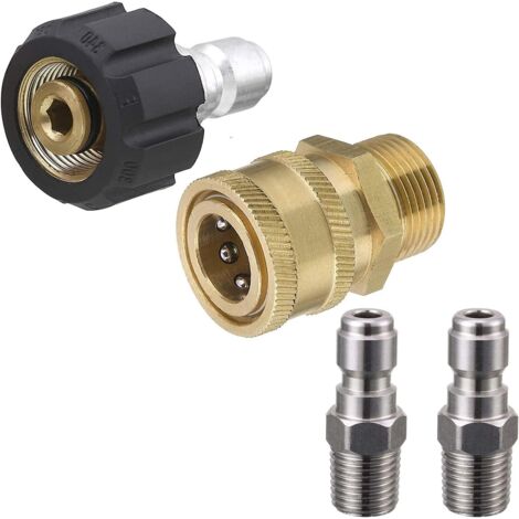 Lckiioy Set di Adattatori per Idropulitrice, Kit di Disconnessione