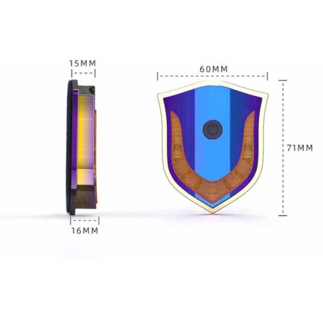 Luce Di Sicurezza Multiuso LED Per Bici E Campeggio – Fanalino Posteriore Con Gancio, Modalità Lampeggiante, Batteria Inclusa - 5