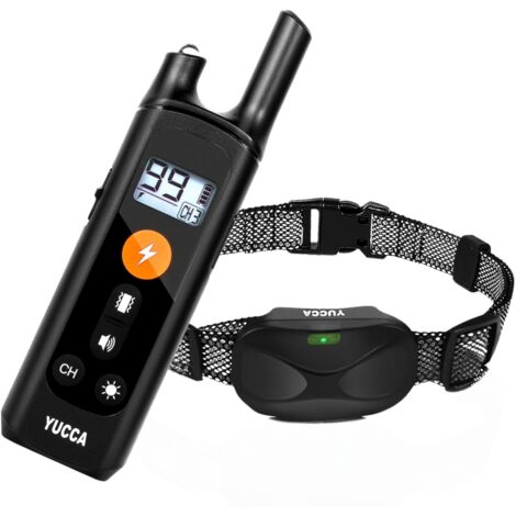 Collare Addestramento Cani TQT Con Telecomando 4000FT - 4 Modalità (statico, Ultrasuoni, Vibrazione), Ricaricabile, Impermeabile