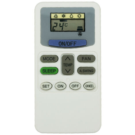 Telecomando Universale Sostitutivo Per Climatizzatori Haier YR-H49 E YR-H71 (Modello 0010451255V) - copertina