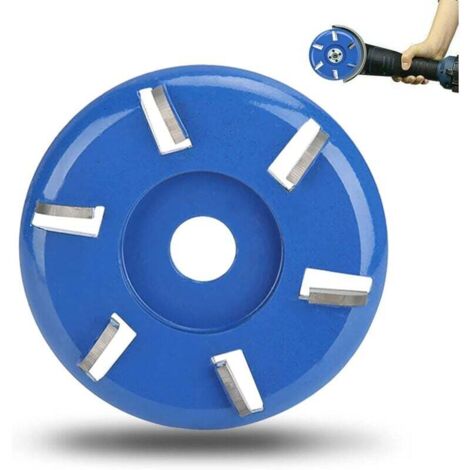 Disco Da Intaglio Turbo Per Legno A 6 Denti – Lama Ricurva Per Smerigliatrice Angolare - 5