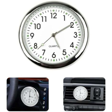 Orologio Auto Con Termometro E Umidità - Display LED Luminoso, Ricarica Solare, Cruscotto