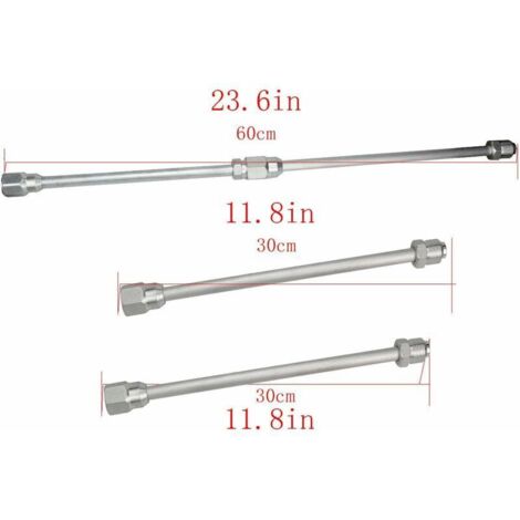 Tubo Prolunga Per Ugello Aerosol Da 60 Cm: Accessorio Per Bombolette Spray, Adatto Per Sottoscocca Auto E Cavità