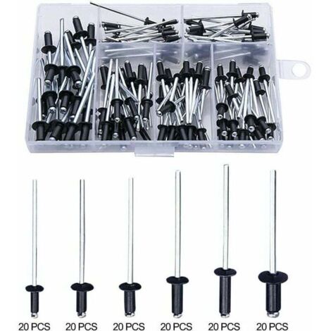 Cikonielf 20pcs Rivetti Elementi di Fissaggio, Fai da Te in Pelle Borsa del Telefono Borsa Catena Borsa Viti, Rivetti chiodo Viti Rivetti con Anello 8mm(Silver