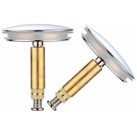 Tappo Per Lavandino Universale Sanilo A Tema Marittimo – Ottone Cromato, Regolabile, Diametro 4 Cm - 2