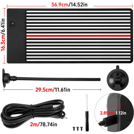 Lampada PDR Per Riparazione Ammaccature Auto – 9 Colori LED, Doppia Batteria 6000mAh, Ventosa E Braccio Regolabile, Kit Completo