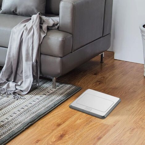 BSEED Presa Schuko con porta USB e tipo C con copertura impermeabile