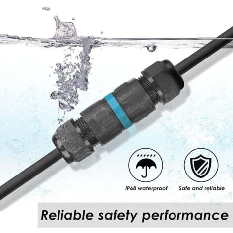 Prolunga Cavo 3 Metri Per Faro Faretto Solare Connettore Di Giunzione Ip65 Cv 3m - Foto 7