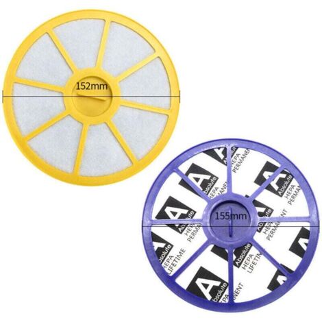 SPARES2GO Kit Filtro HEPA Per Aspirapolvere Vax Power 1, 2 E Performance - Filtri Pre E Post Motore Per Allergici