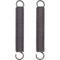 Molle Di Estensione In Acciaio Inox A2 (304) Con Gancio - Filo 2mm, Varie Lunghezze (40-330mm)