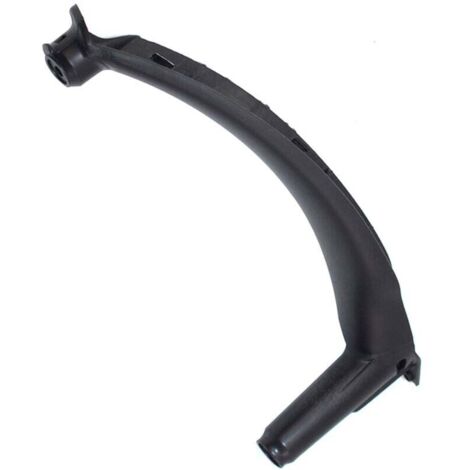 Manija de puerta, moldura interior de puerta derecha, panel de cubierta de manija, cubierta de moldura de tirador 51416969402 para BMW E70 X5 2008-2013, modelo: negro 81 - MSBD (1/5)