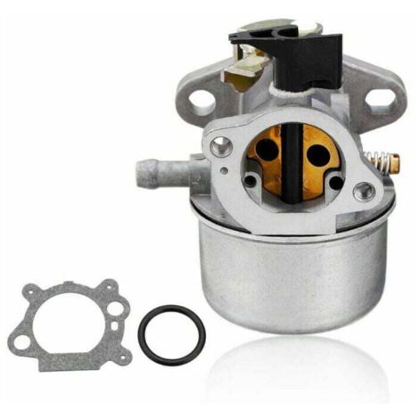 Carburador de metal con anillo de goma para motor Briggs y Stratton Quantum 498965.