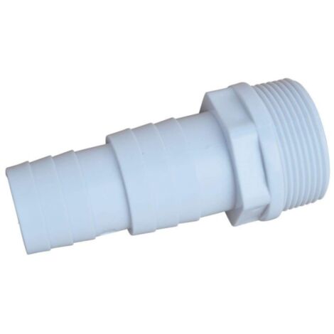 Adaptador de manguera con rosca macho de 1-1/2" y 1-1/4", válvula de 3 vías, filtro de limpieza, manguera de bomba (1/3)
