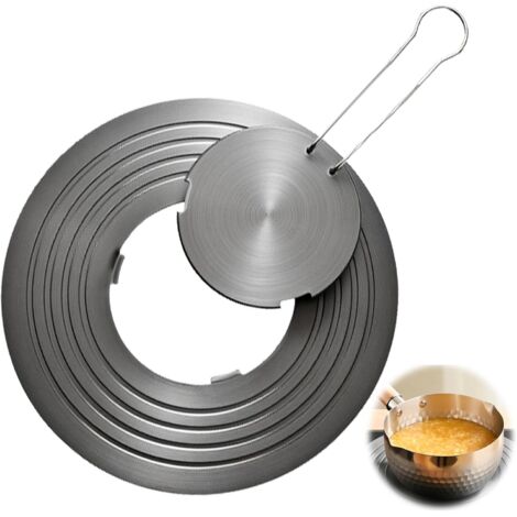 Placa difusora de calor para cocina de gas, antideslizante, no se decolora tras su uso, ideal para cafeteras y utensilios de cocina (26 cm)