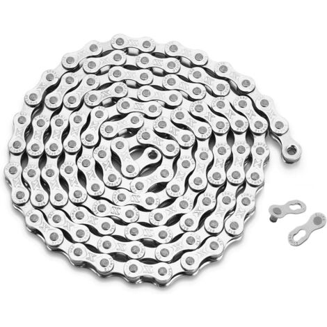 Cadena de 116 secciones, 6/7/8 velocidades, tamaño 1/2''11/128'' (1/4)