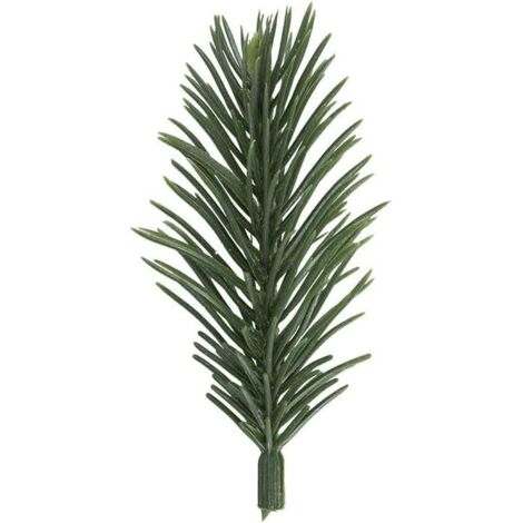 24 Ramas De Agujas De Pino Artificiales, Verde Completo | Envío Gratis
