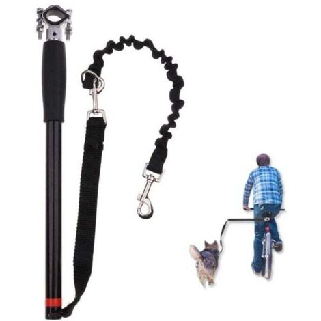 Correa de bicicleta manos libres para perros, correa de adiestramiento canino, fácil de colocar y quitar, para ciclismo y adiestramiento de mascotas, trotar, correa ajustable para cachorros (1/4)