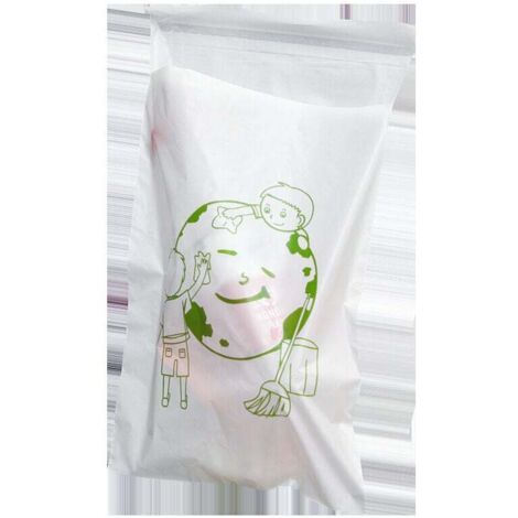 60 bolsas de basura desechables para coche, impermeables, portátiles, resistentes, autoadhesivas, duraderas, bonitas, para coche, cocina y dormitorio. (1/4)
