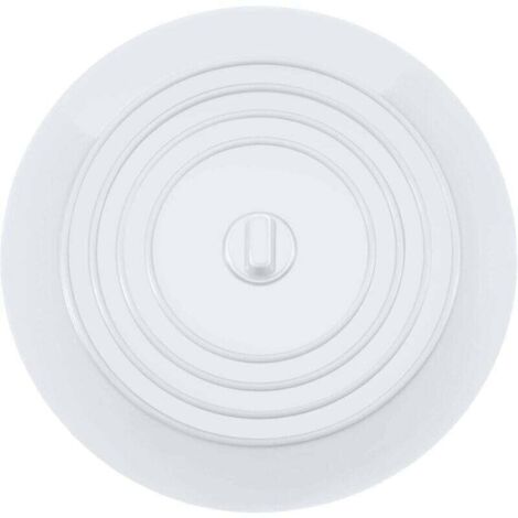 Tapones de silicona para bañera, tapón de fregadero, tapón de fregadero de cocina de 15 cm de diámetro para cocinas, baños y lavaderos, tapón de drenaje universal (1 pieza, B) (1/4)