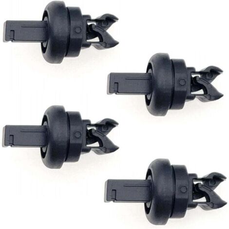 clips de fijación para bandeja de maletero de coche (79916JD00A, 7705099001 y 8200675047) para bandeja trasera de coche. Clips de retención de plástico negro.
