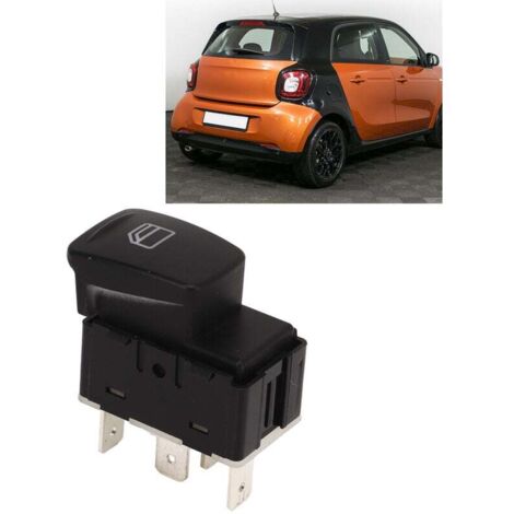 Reemplazo del botón de control del regulador de ventana para SMART 454 FORFOUR (A4548201010), sensible, respuesta rápida. (1/4)