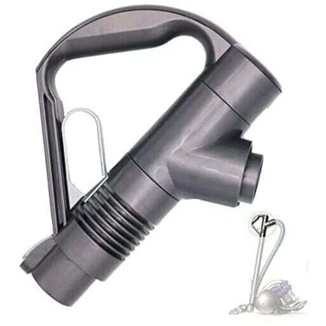 Mango de repuesto compatible con aspiradoras DC19, DC23, DC26, DC29, DC32, DC36 y DC37 (gris/titanio) (1/4)