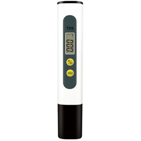 Medidor digital de TDS para la calidad del agua, con pantalla LCD, medidor de conductividad de 0,9990 ppm, monitor de calidad del agua potable, bolígrafo medidor. (1/4)